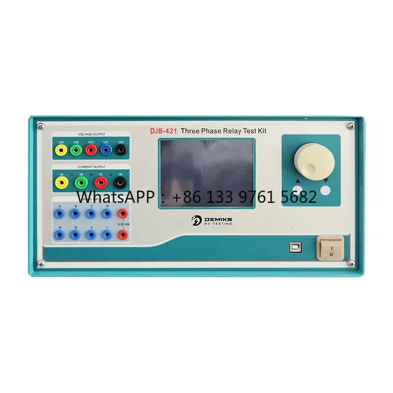 DEMIKS DJB-421 مرحل ثلاثي الطور لمعدات الاختبار الذكية لمعدات الاختبار التي تحمل الجهد #4