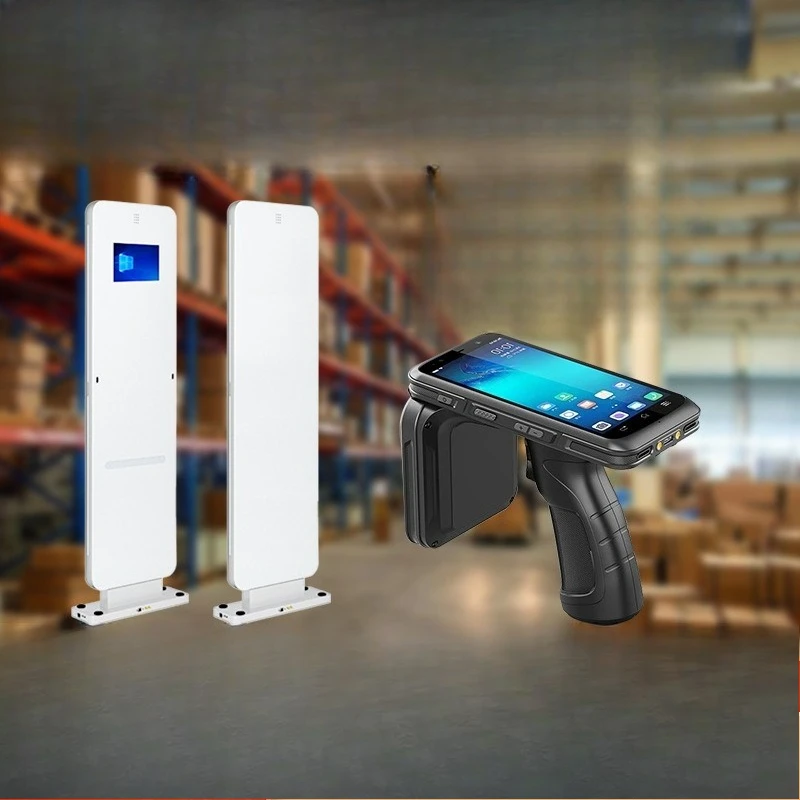 New retail UHF commodity information electronic supermarket unmanned retail entry and exit management