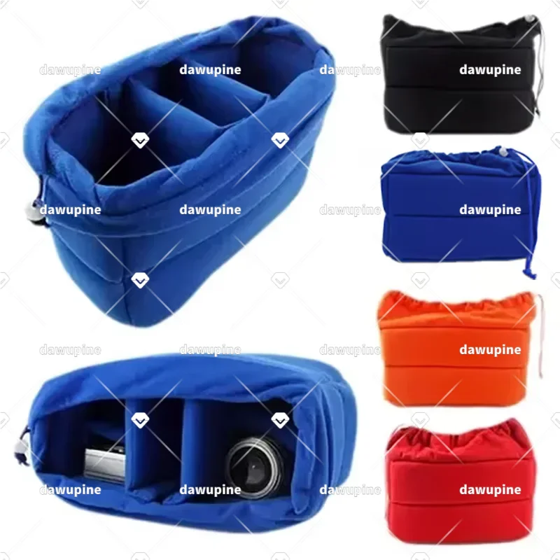 Camera Camera Pouch Lens Case Velvet Photography Protective Storage Padded Case for Canon for Nikon for Sony DSLR Cameras