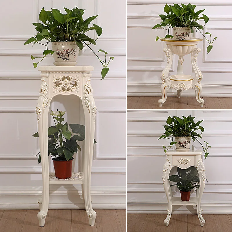 balcony, multi-storey multi-functional indoor floor, creative green rose, flower several flower pot stand