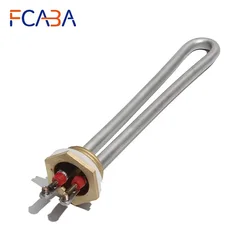 1 Inch/DN25 Electric Heating Element for Boiler Heater/Water Dispenser/Water Fountain Heating Tube 110V/220V 700W/1000W/1500W