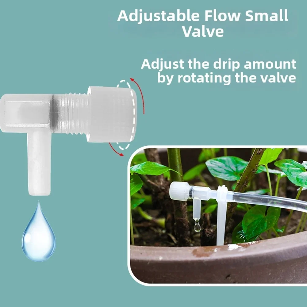 Adjustable Automatic Watering Kit for Garden For Plants Drip Irrigation System with 5 Piece Set and Simple Setup Process