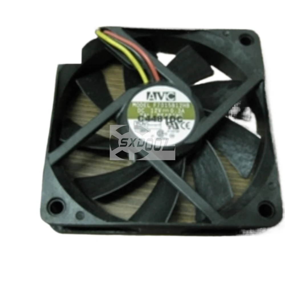 F7015B12HB DC Server Cooling Fan 70x70x15mm 7015 12V 0.30A Tachometer for AVC