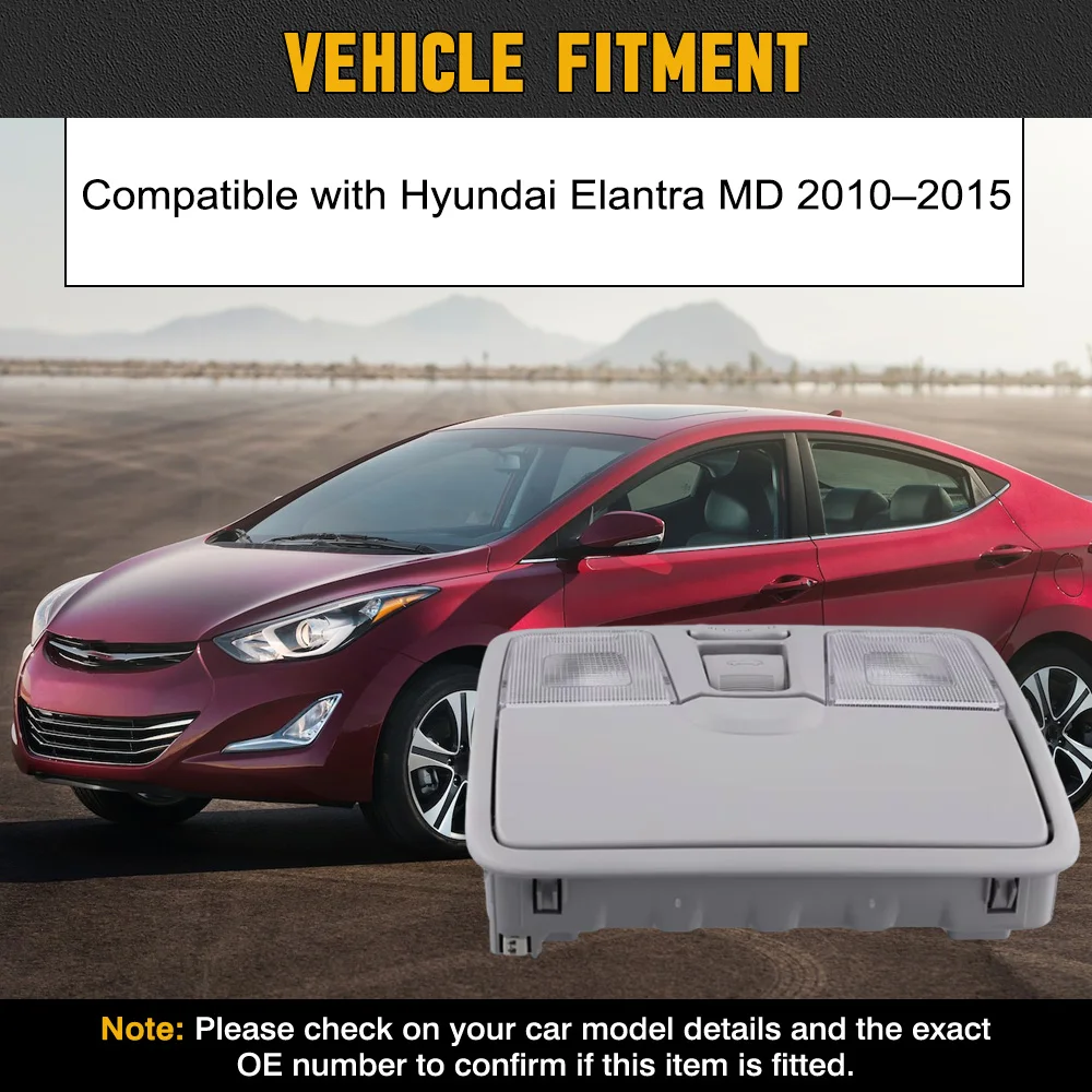 

Car Reading Lights Assembly With Sunroof Switch For Hyundai Elantra MD 2010 2011 2012 2013 2014 2015 92800-4V100 928004V100