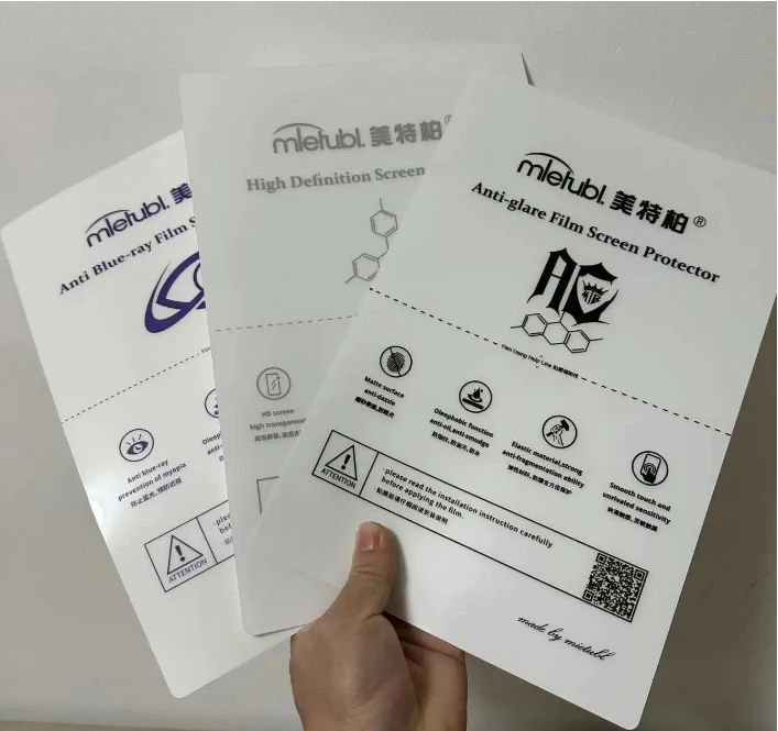 

mietubl Mobile phone screen protector 180mmX120mm For Any Phone Blue-ray Matte Privacy Film Intelligent Cutter Machine Devia