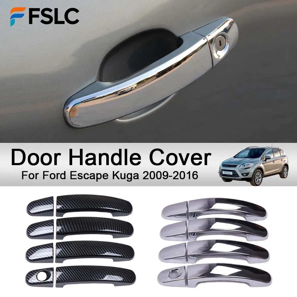 

Car Decoration Door Handle Cover For Ford Escape Kuga 2009-2016 Cars Accessories Styling Upgrade Modify A Car