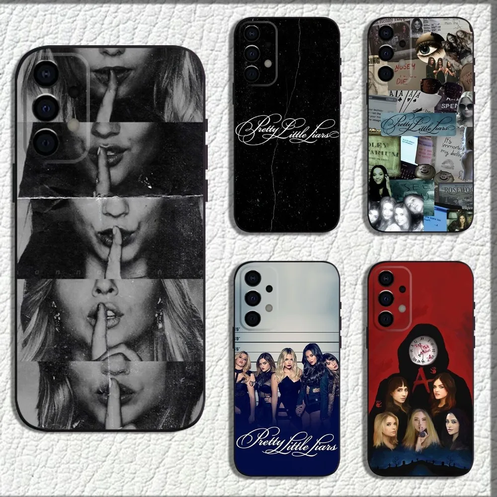 P-Pretty Little L-Liars Phone Case For Samsung Galaxy A13,A21s,A22,A31,A32,A52,A53,A71,A80,A91 Soft Black Shell