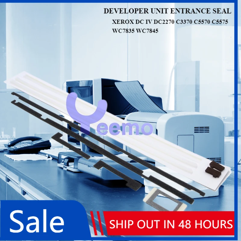 2 SETS SPONGE DEVELOPER ENTRANCE SEAL NO LEAK FOR XEROX DC IV DC2270 C3370 C5570 C5575 WC7835