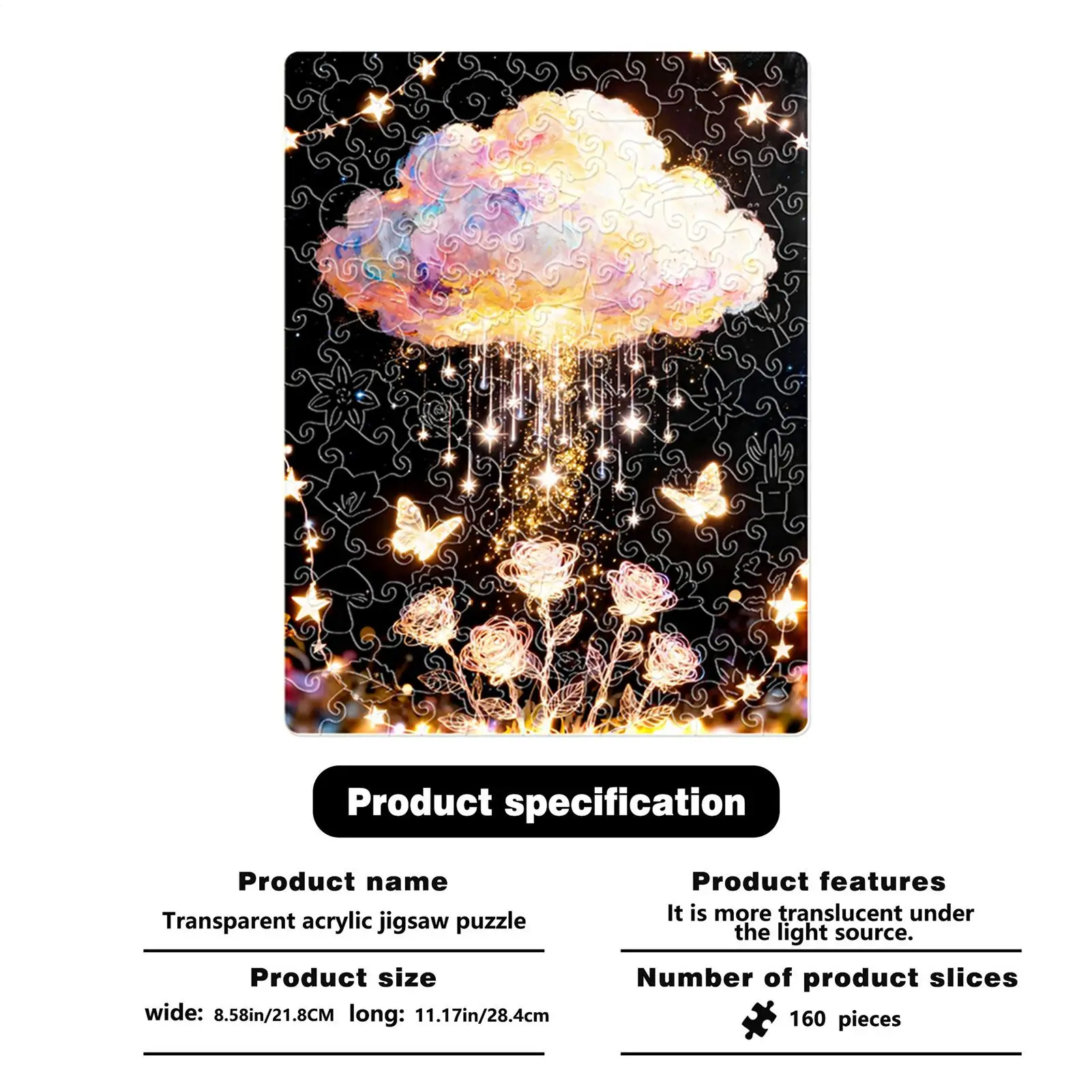 

Puzzle Games For Kids Acrylic Cloud Decor Kids Puzzle Games For Preschool Kids Boys Girls Christmas Birthday Holiday Plane