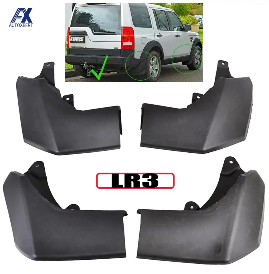 Juego de guardabarros, accesorios delanteros y traseros para Land Rover Discovery 3 2004 2005 2006-2008 LR3, guardabarros