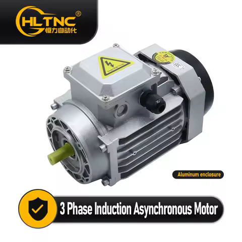 HLTNC YS Series 6324 0.18kw AC 380V 1330RPM 3 Phase Induction Asynchronous Motor With Aluminum Engine Housing And 63B14 Flange