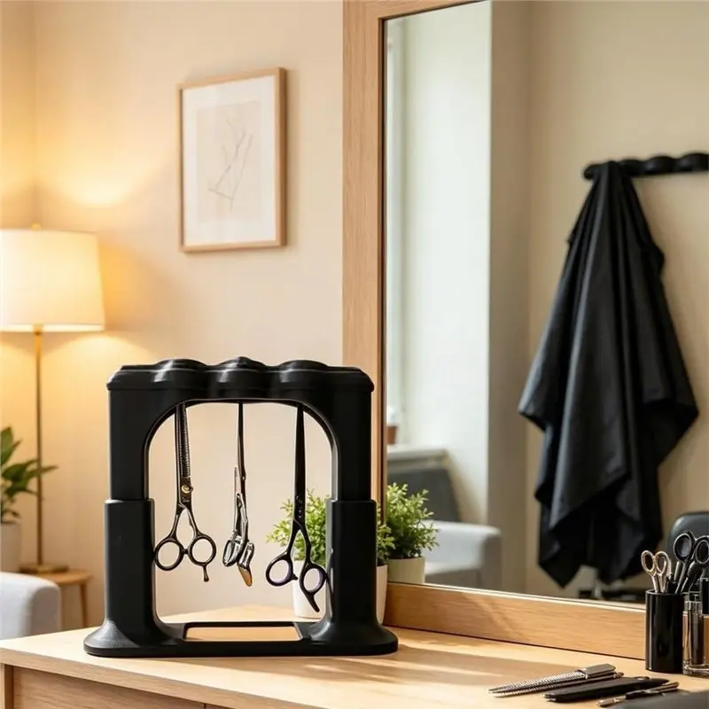 ABUN-Magnetic Scissors Organizer For Kitchen, Home, Magnetic Scissors Holder, Scissor Storage Rack