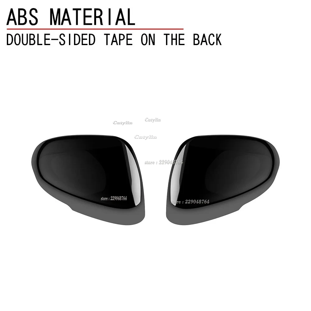 For Mitsubishi Outlander 2022 2023 2024 Black Styling Door Mirror Overlay Styling Rearview Mirror Cover Trim Car Accessories