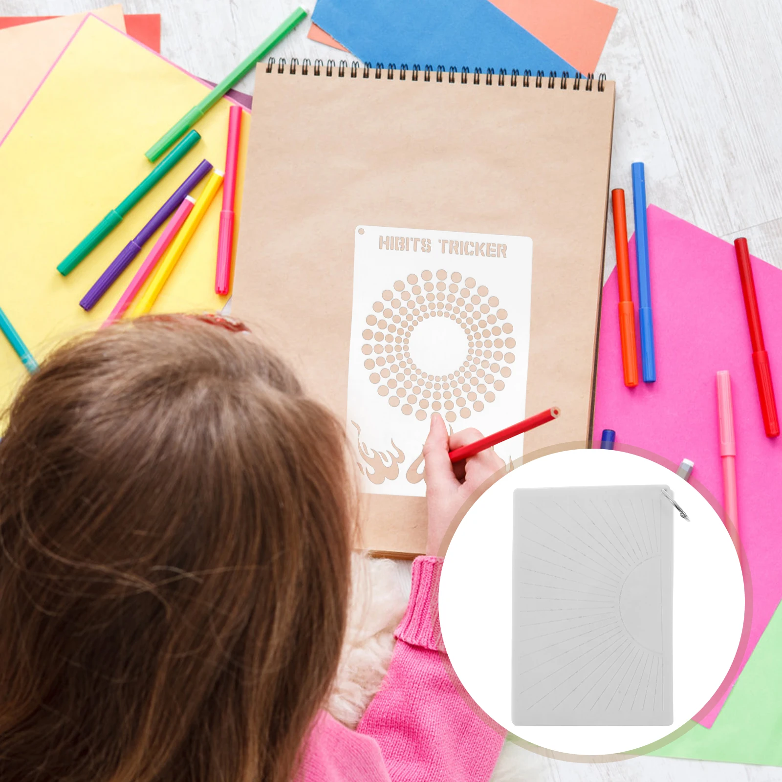 

24 Pcs Account Template Hollow Templates For Drawing Painting Scrapbook Out Stencil Stencils The Pet Lettering
