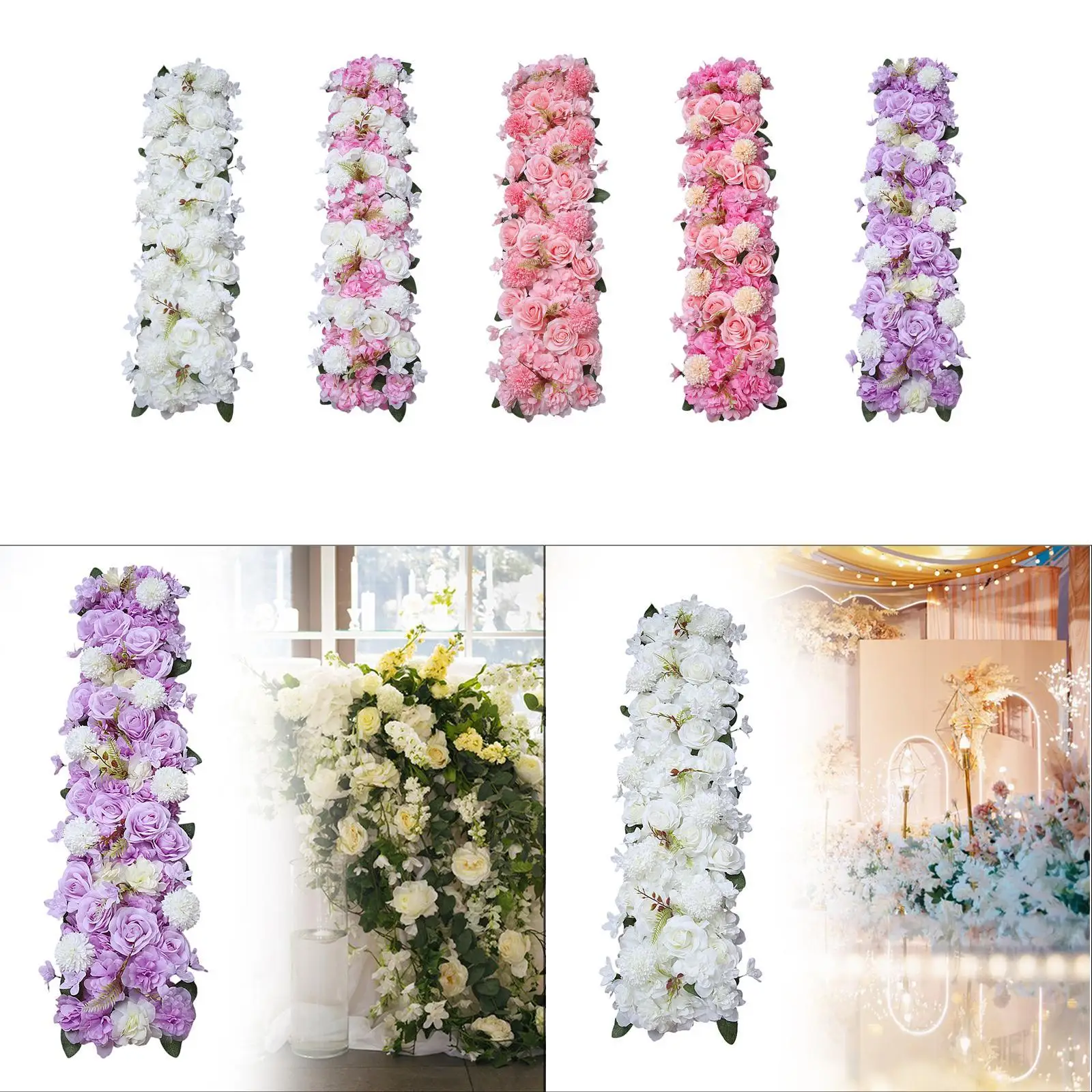 

Backdrop Flower Panel Road Decoration Floral Panel for Wedding Graduate Arch