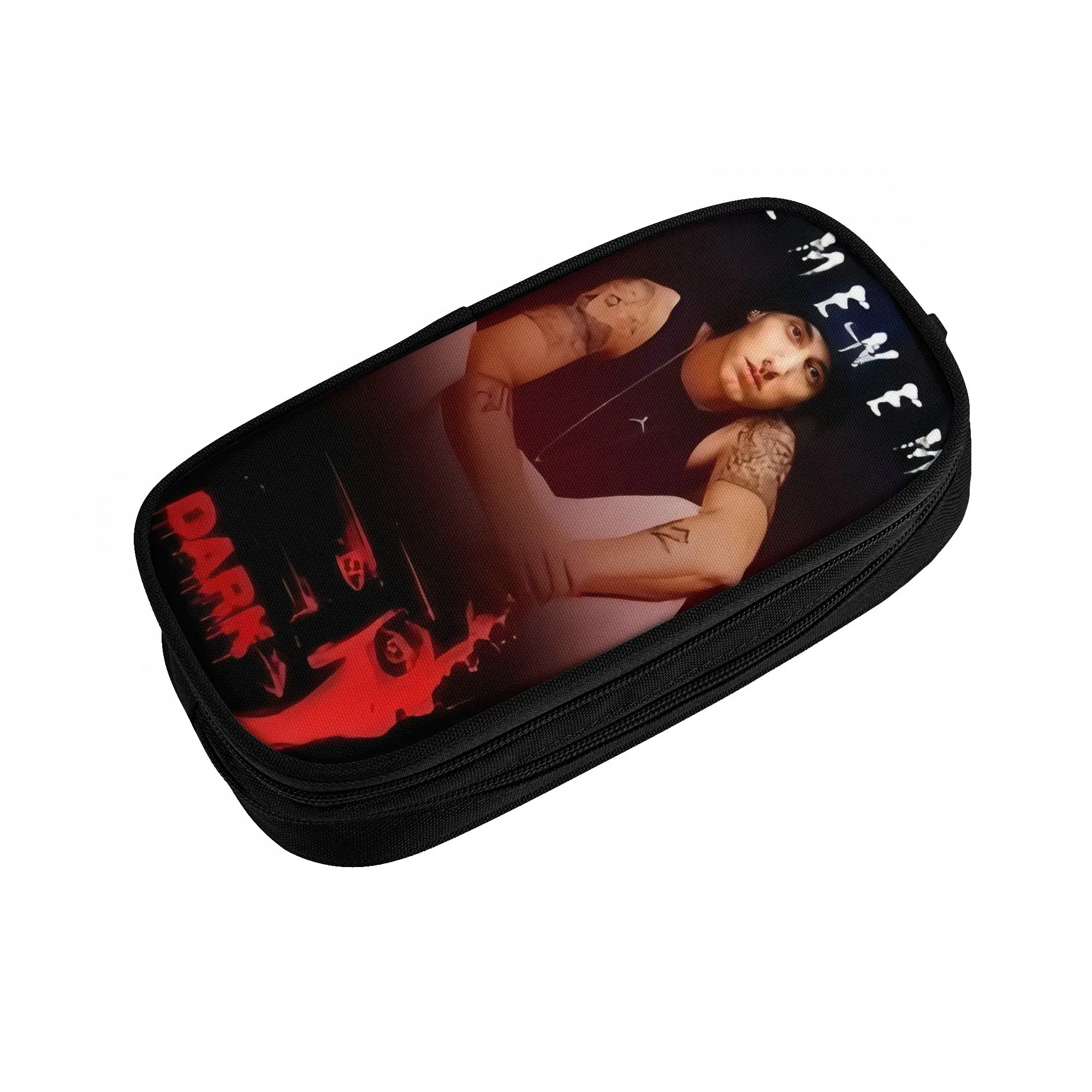 Eminems  Pop Music  Cute Pencil Case Girl Boy Large Capacity American Hip Hop Rapper  Pencil Box Student School