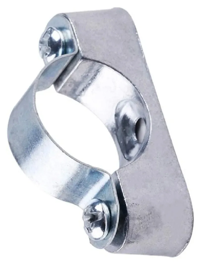 5/10Pcs 16/20/25/32/40/50Mm Aluminum Alloyl Off-Wall Code Saddle Clip Pipe Clamp Pipe Bracket Fixed Clip