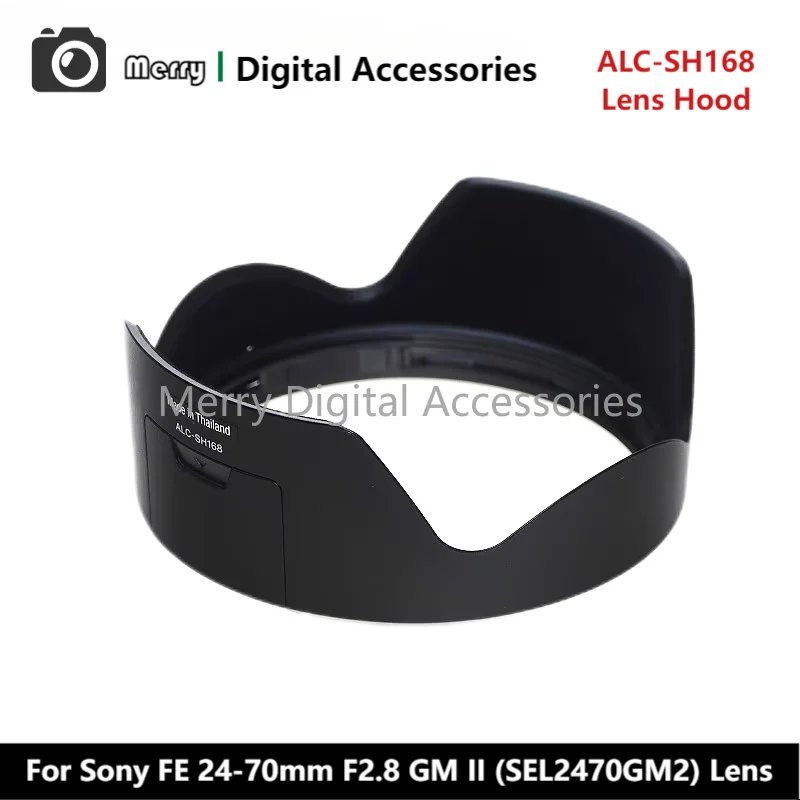 

New Original Genuine Front Lens Hood ALC-SH168 For Sony FE 24-70mm F2.8 GM II (SEL2470GM2) Lens