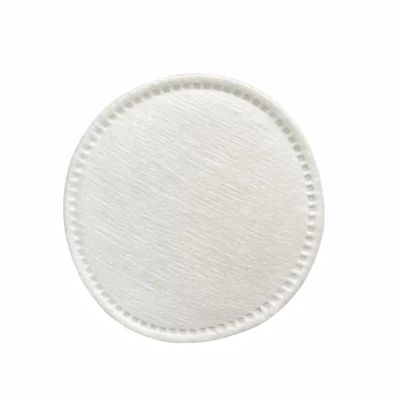 5.5cm Individually Wrapped Cotton Rounds, Disposable Soft Makeup Remover Pads for Facial Nail Cleansing