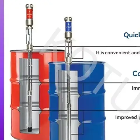 

T1 /T2 Polyurethane Lifting Plunger Pump High Viscosity Polyurea Spraying Machine Plug-in Barrel Pneumatic Feed Pump