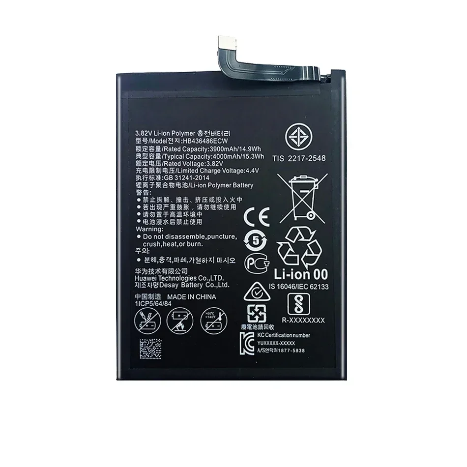 HB436486ECW Battery For HUAWEI Mate 10/Mate10 Pro/P20 Pro AL00 L09 L29 TL00/Mate 20/Mate20 pro/Honor V20 honorV20 /Mate X MateX