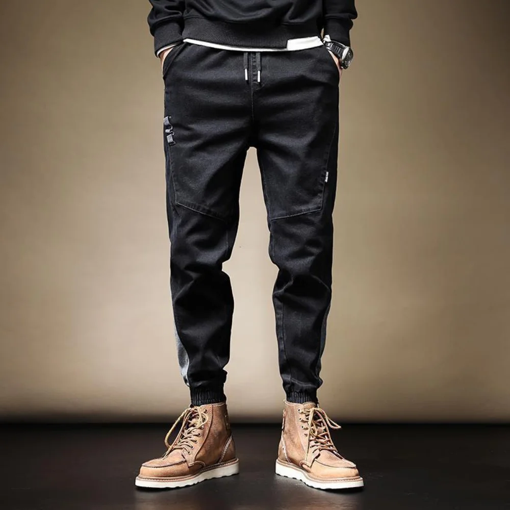 Cargo Pants Men Cotton Straight Oversize Tracksuit Wide Leg Tactical Baggy Pants 2023 Spring Summer pantalon homme men clothing
