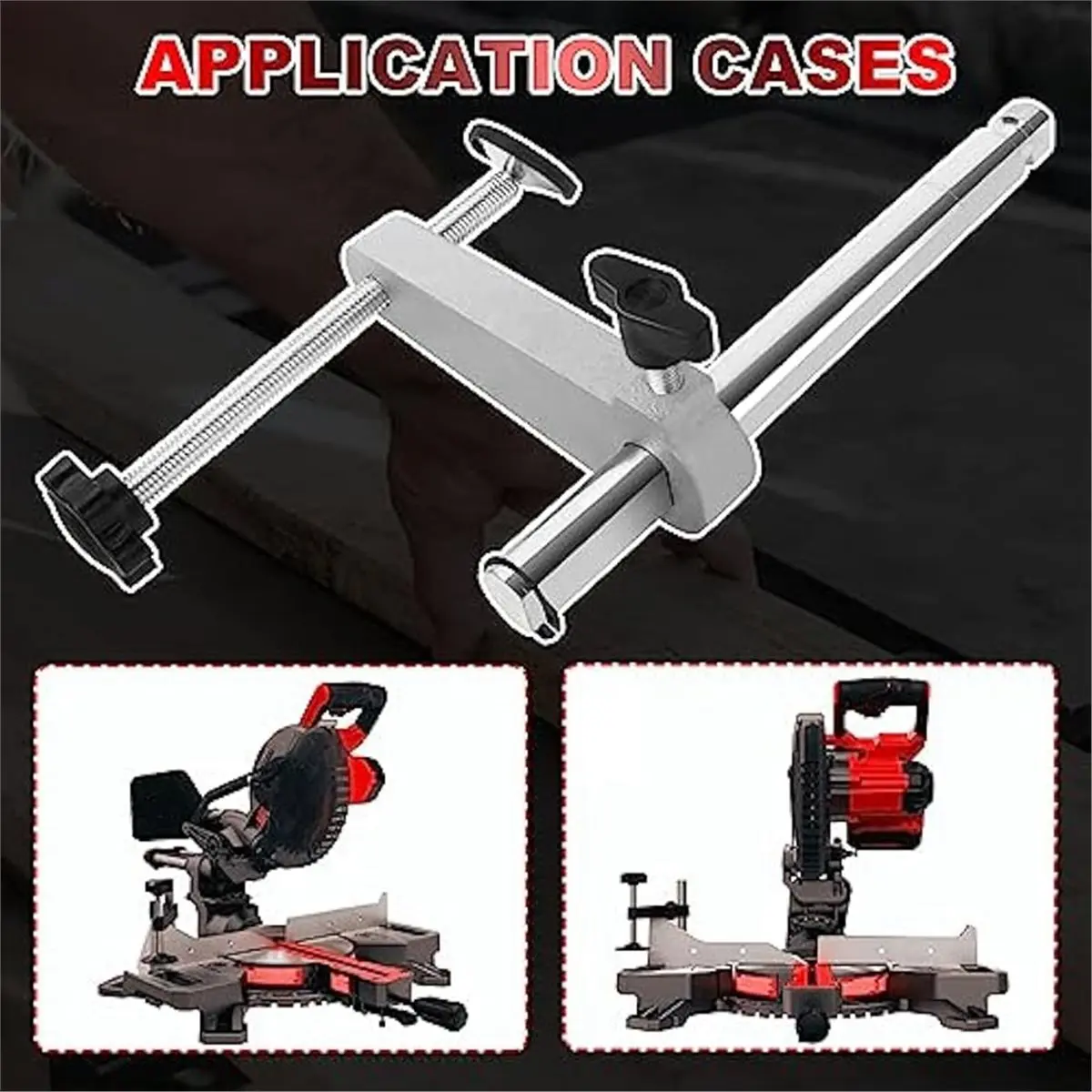 Gran Oferta 828: 2 Abrazaderas para Sierra Ingletadora 630065-00 para DeWalt DW703, DW705, DW706, DW708, DW713, DW715, DW716, DW717, DW718, DWS779, DWS780