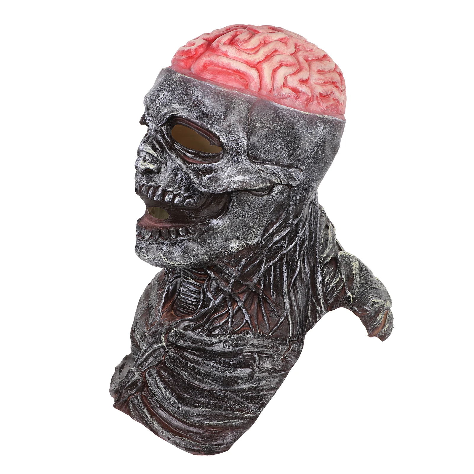 

Halloween Skull Mask Premium Latex Scary Mask Movable Jaw Halloween Cosplay Costume Accessory Party Costume Accessories