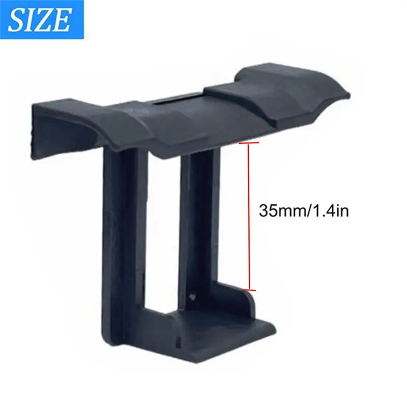 AB09 20PCS Photovoltaic Panel Drainage Buckle Plate Solar Panel Water Drain Clip for Solar Panel Draining Black 35mm