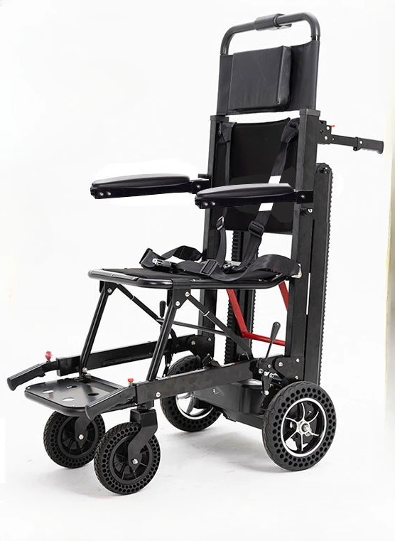 Electric Stair Climbing Wheelchair Folding Intelligent Stair Climbing Tool Disabled Elderly Climbing Motorcycle