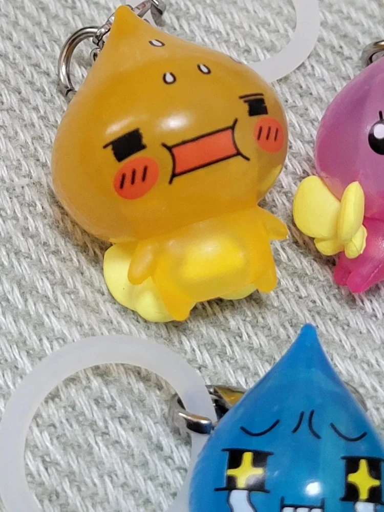 Bandai Shizuku-Chan petite goutte d'eau marquage pendentif mignon porte-clés à breloques cadeau pour amis
