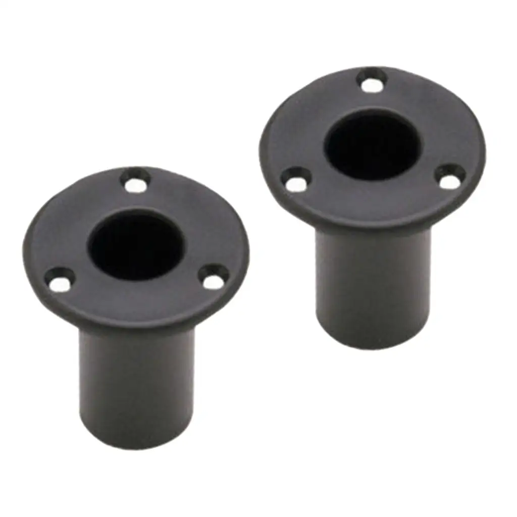 

2Pcs Round Plastic Plugs Tubing,Extra Cup Mount Set for Detachable Foldable Pontoon Ladder-1 Inch