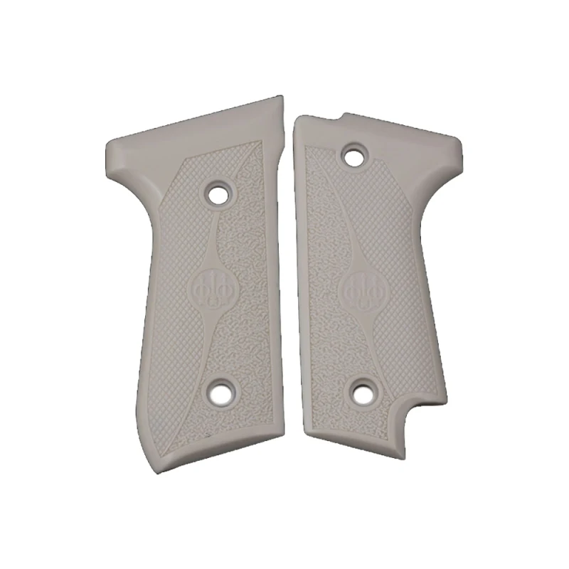 

KSD Brand Beretta 92S Compatible Ivory Acrylic Grips Double-Checkering