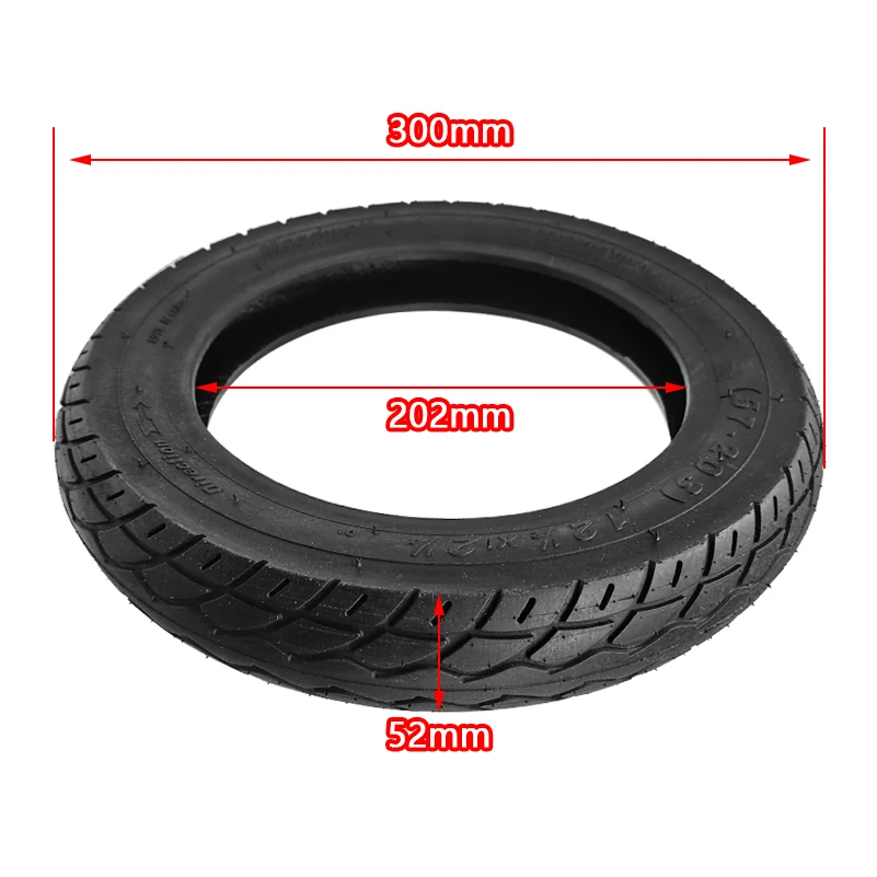 12 inch Tire 12 1/2 X 2 1/4 57-203 e-Bike Electric Scooters Tyres 12 1/2X2 1/4   Tyre