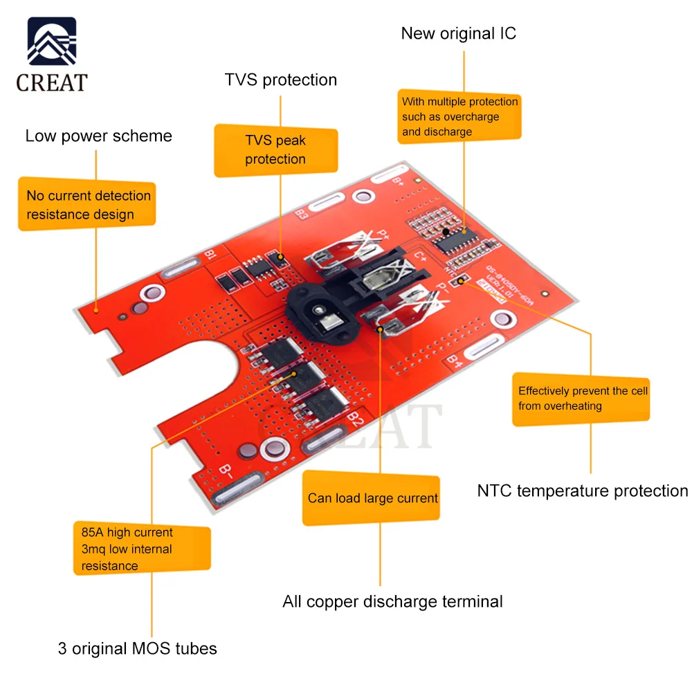 5S 18V 21V 65A BMS 18650 bateria Lipo śrubokręt ładowarka płyta ochronna do szlifierki kątowej/wiertarka elektryczna/klucz/młotek