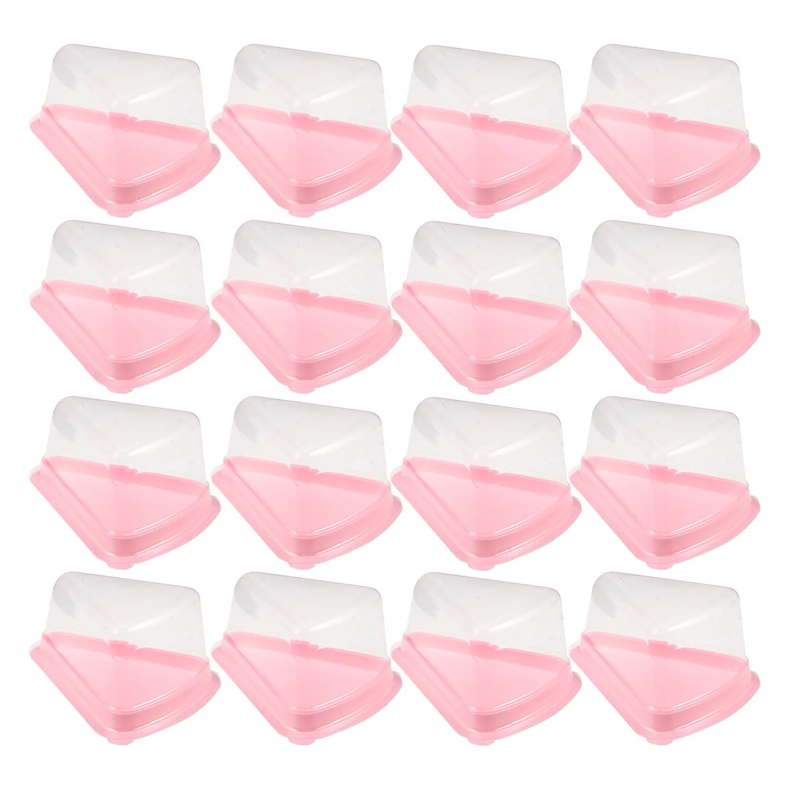 

Коробка для торта треугольной формы 8 дюймов с прозрачным окном, упаковка для десертов, контейнер для хранения продуктов для пекарен, одноразовый контейнер для торта