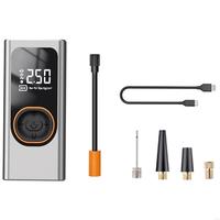 150PSI Portable Air Compressor Bikes Vehicles Motorcycle Tire Inflator Pump Digital Pressure Gauge Detect with LED Lamp