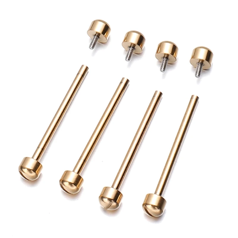 Pack of 2pcs Watch Screw Tube Rods, Universal Watch Lug Stem Strap Band Link Kit Band Connection Pins 16/18/20/22mm