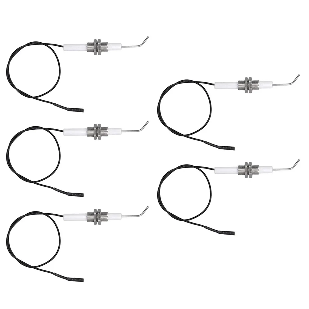 Wtyczka elektrody grilla do kuchenki gazowej Wygodna w użyciu ceramiczna elektroda zapłonowa Długość przewodu elektrody gwintowanej