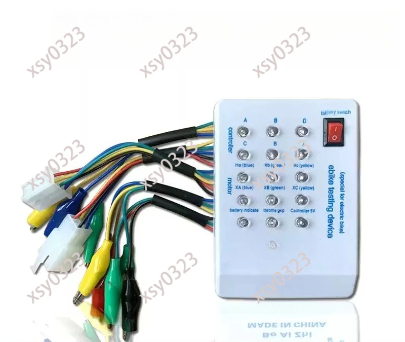 

Electric Vehicle Controller Tester, Battery Throttle Hall Sensor Diagnostic Repair Tool Kit