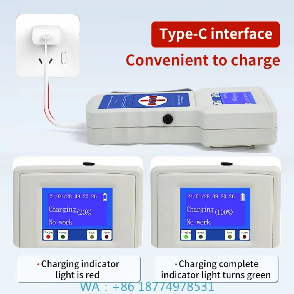 Explosion-proof DustDetector Portable Direct Reading Air Particle Counter PM1.0 PM2.5 PM10 Industrial Dust Concentration