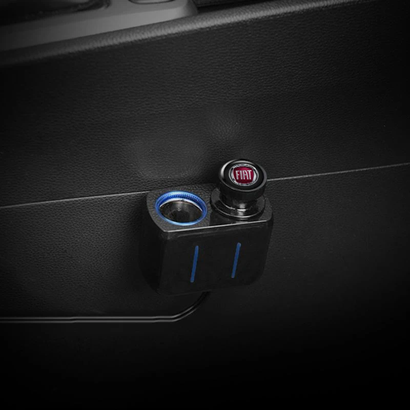 2 قطعة ولاعة السجائر في السيارة التوصيل ولاعة السجائر عنصر التوصيل لشركة فيات 500 غراندي ستيلو فريمونت بونتو أسترا برافو دوكاتو #5