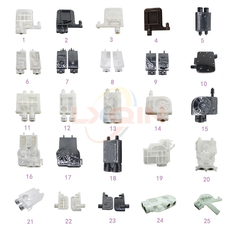 LXQIN 8pcs Ink Damper for Epson xp600/dx5/dx7/5113/Seiko/Mimaki jv33 big damper print head ink dumper filter damper
