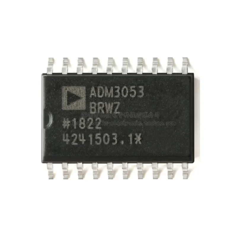 100% New Original Genuine  ADM3053BRWZ-REEL7 SOIC-20 Isolated  CANT  Ransceiver Chip