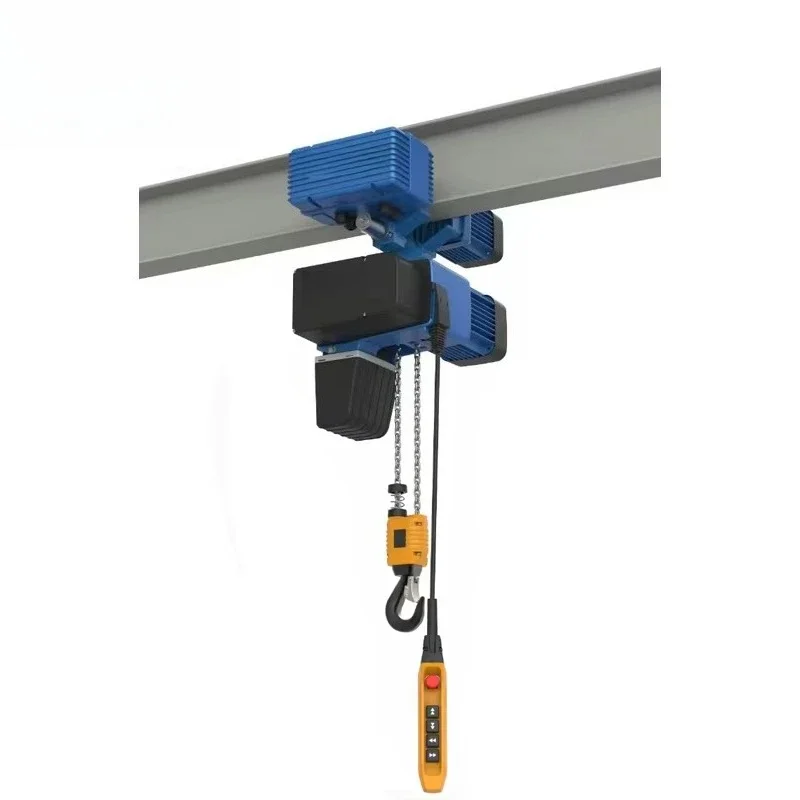 M5 Duty Class HH Series Electric Chain Hoist, 0.5Ton Single or Dual Speed Industrial Lifting Hoist for Workshop & Factory