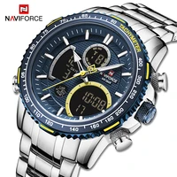 NAVIFORCE- Reloj de marca de lujo para hombre, pulsera de cuarzo masculina de reloj, con cronógrafo,reloj hombre,reloj pulsera,relojes para hombre,relojes hombre,reloj militar hombre,regalo hombre,reloj de hombre