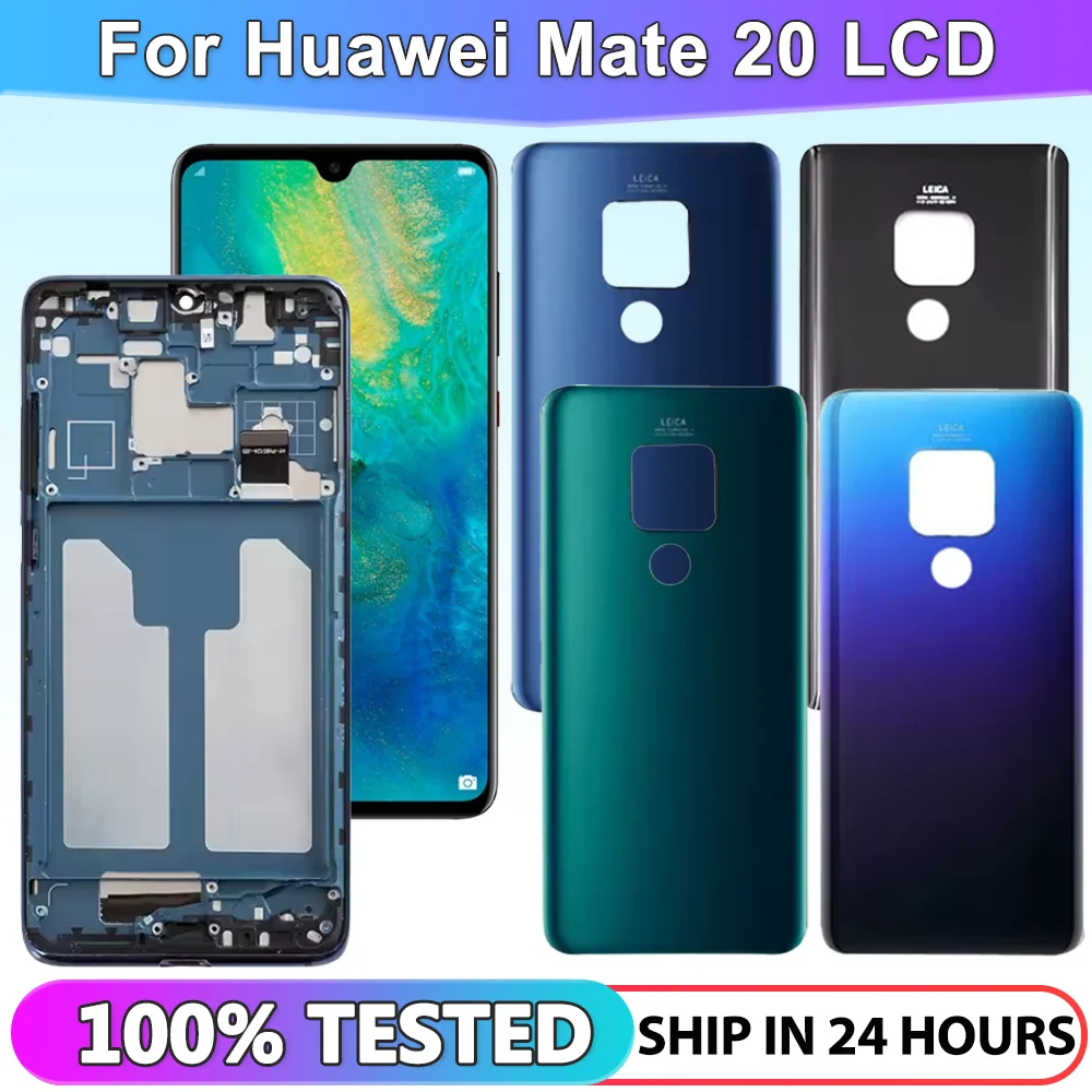 

New 6.53'' Display For Huawei Mate 20 LCD Touch Screen Digitizer Assembly For Mate 20 SNE-AL00 SNE-LX1 Display Replacement Parts