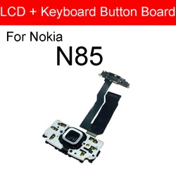 LCD + Keyboard Button Board Keyboard Slide Flex Cable For Nokia N85 Main Keypad Flex Cable Repair Parts