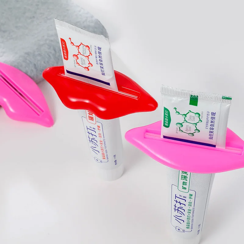 1PC Multifunction Manual Toothpaste Dispenser Cream Tube Squeezer Bathroom Squeeze Paste Extruding Clip Squeezing Clamp - Detail 1