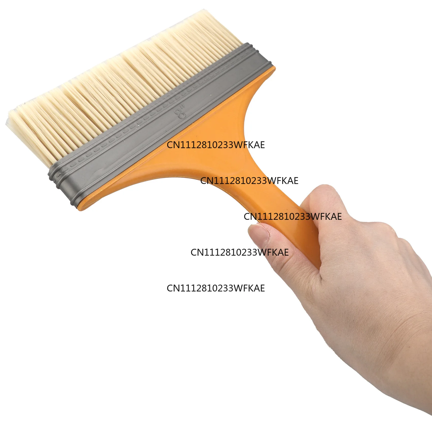 Putty knife two-color handle plastic handle sand table set